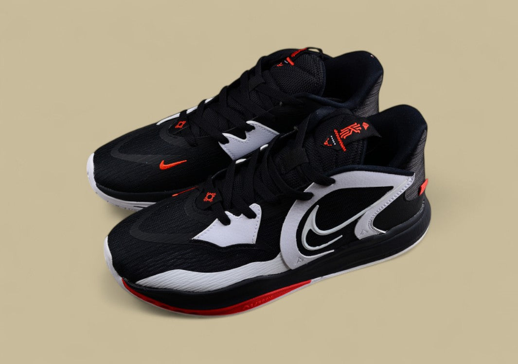 Kyrie Low 5 Bred Black/Chile Red/White