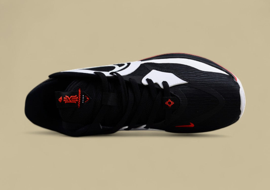 Kyrie Low 5 Bred Black/Chile Red/White