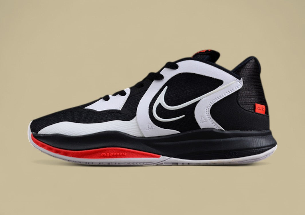 Kyrie Low 5 Bred Black/Chile Red/White