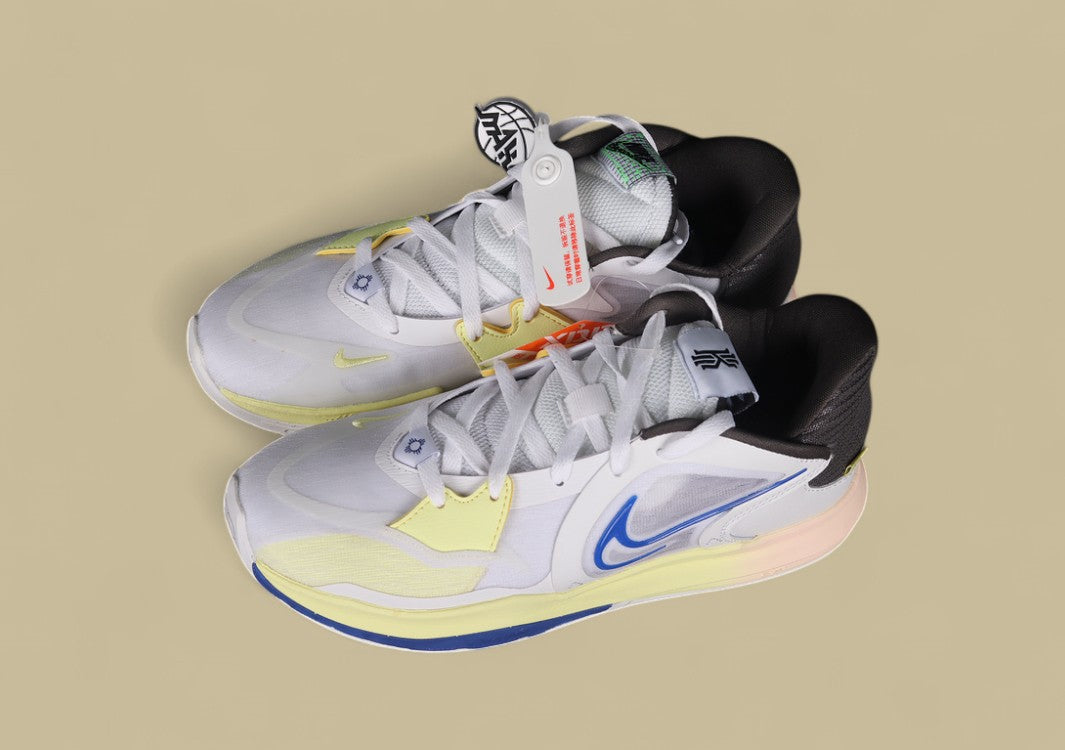 Kyrie Low 5 EP White/Medium Ash/Citron Tint/Game Royal