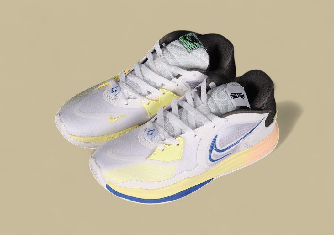 Kyrie Low 5 Ep White/Medium Ash/Citron Tint/Game Royal