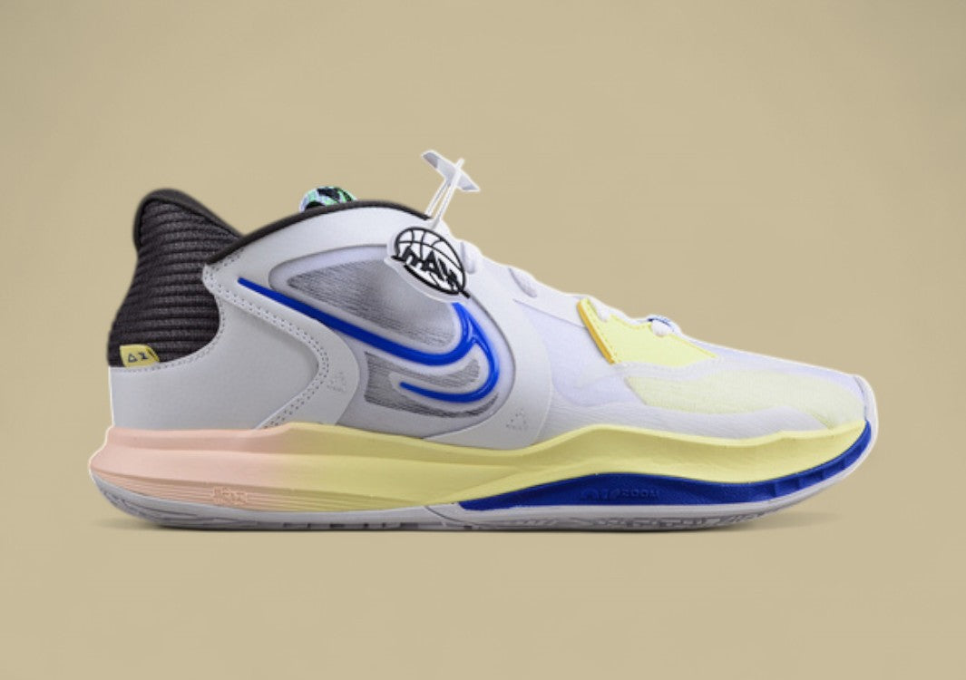 Kyrie Low 5 Ep White/Medium Ash/Citron Tint/Game Royal
