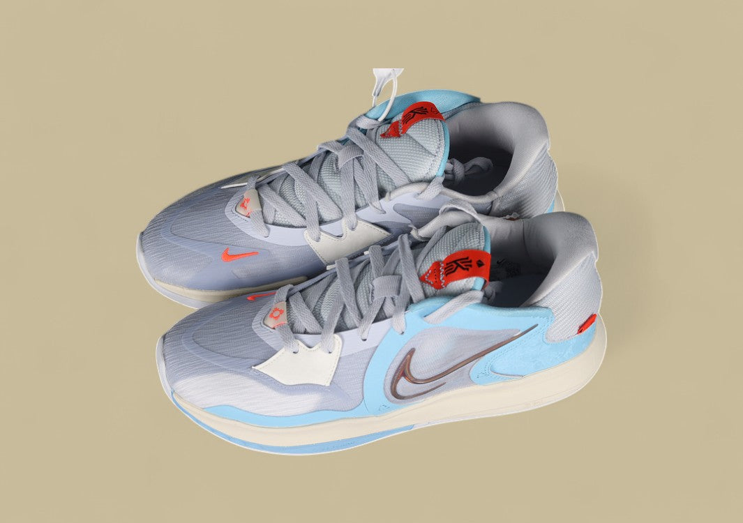 Kyrie Low 5 Football Grey/Black/Blue Chill/Sail