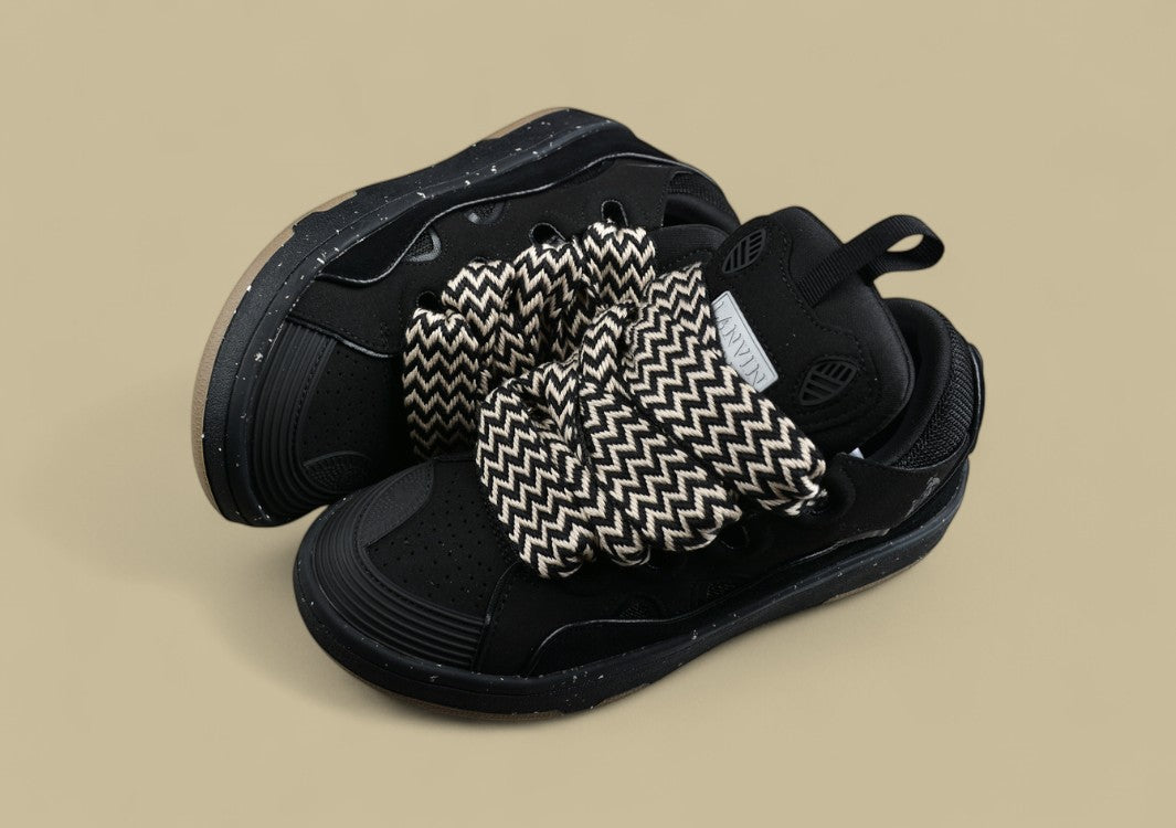 Lanvin Curb Series Black Casual Sports Shoes