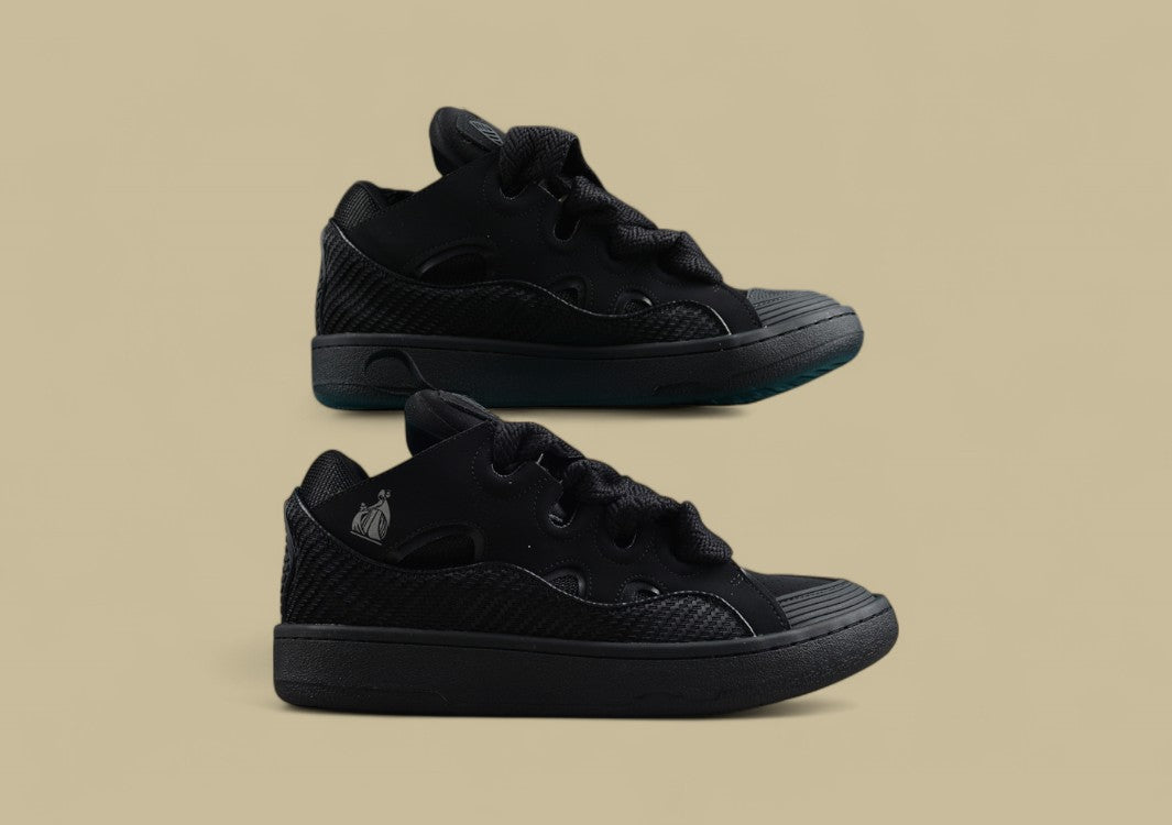 Lanvin Curb Series Casual Sports Shoes Triple Black Replica