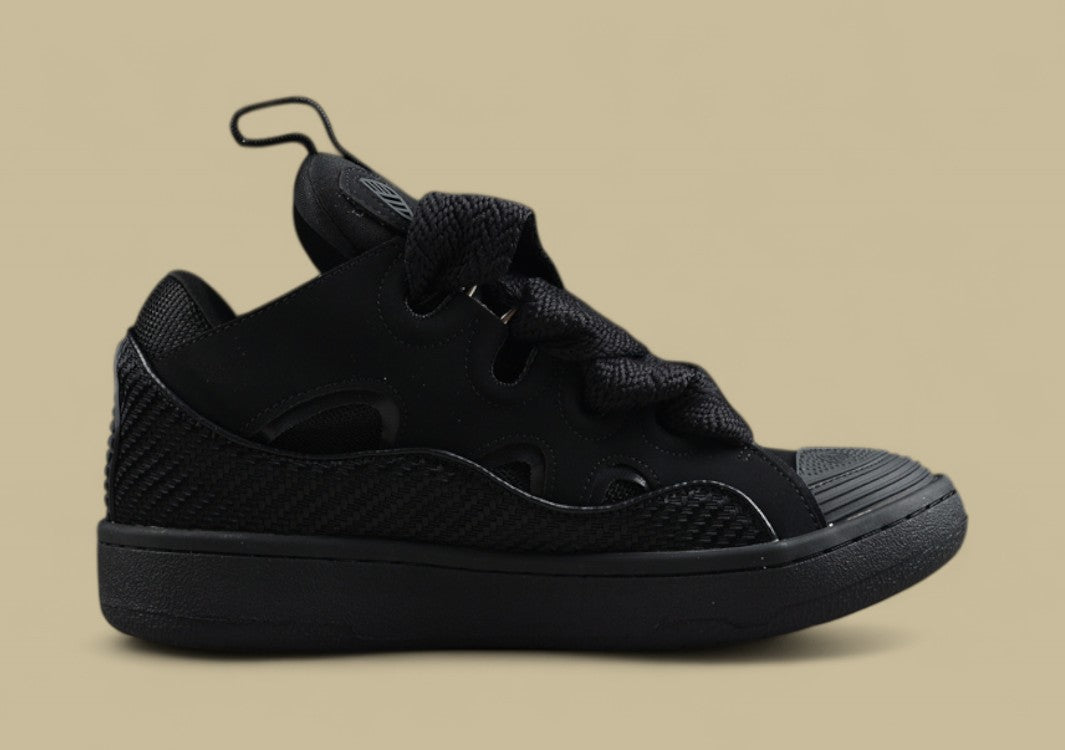Lanvin Curb Series Casual Sports Shoes Triple Black Replica