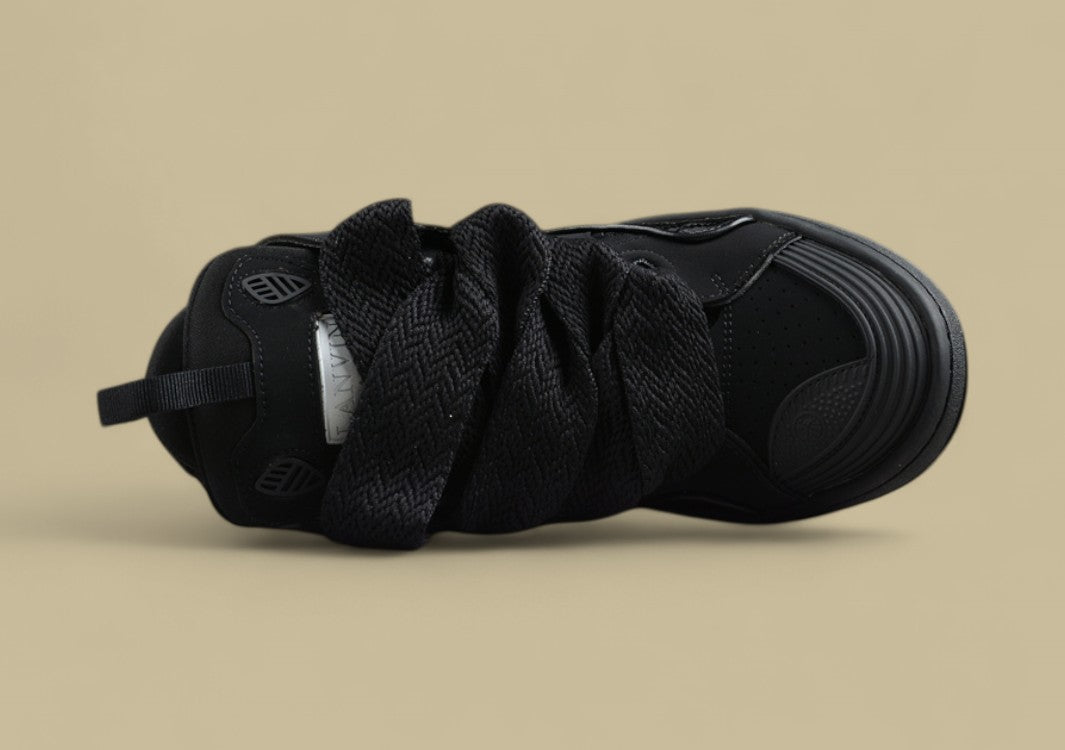 Lanvin Curb Series Casual Sports Shoes Triple Black Replica