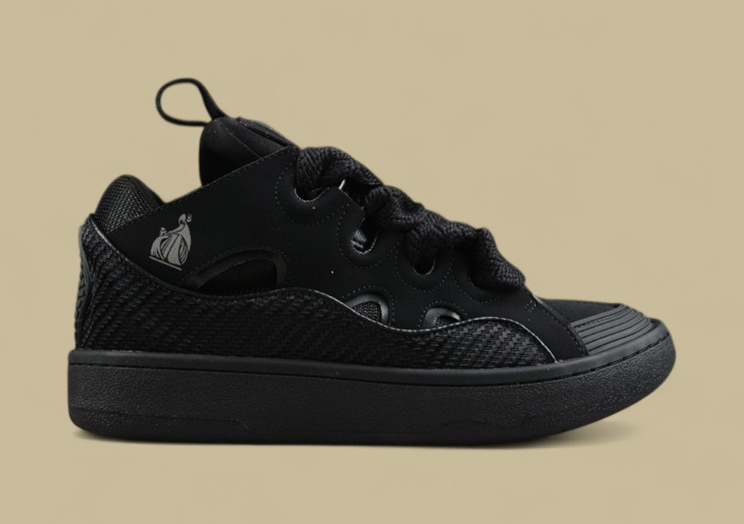 Lanvin Curb Series Casual Sports Shoes Triple Black Replica