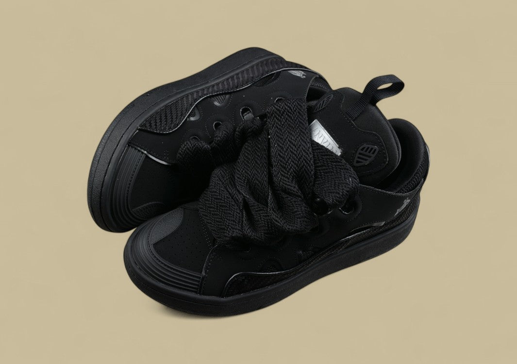 Lanvin Curb Series Casual Sports Shoes Triple Black Replica