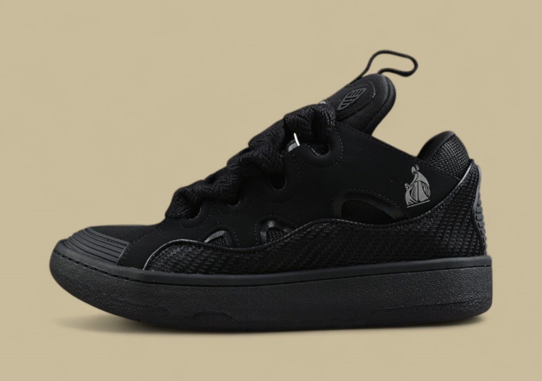 Lanvin Curb Series Casual Sports Shoes Triple Black Replica