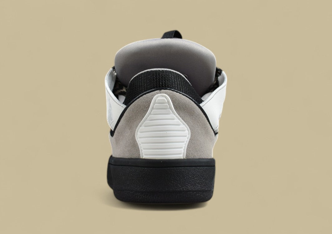 Lanvin Curb Series Casual Sports Shoes White Grey Black Replica