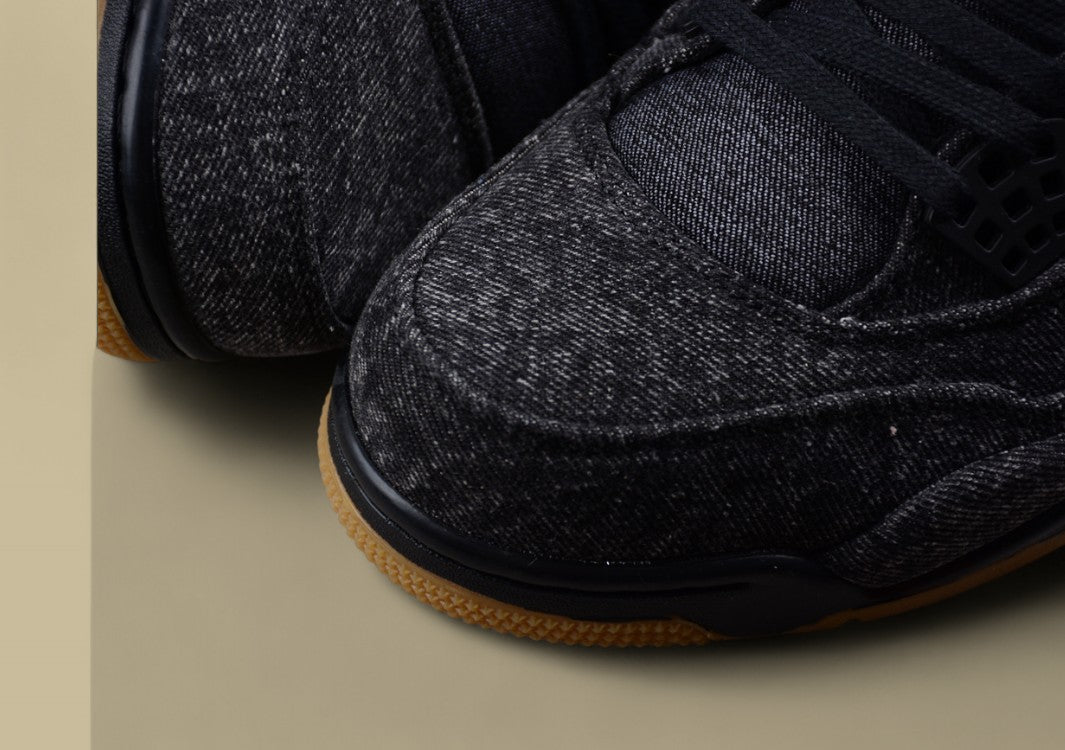 Levi's X Air Jordan 4 Denim Levi's Joint Basketball Shoes