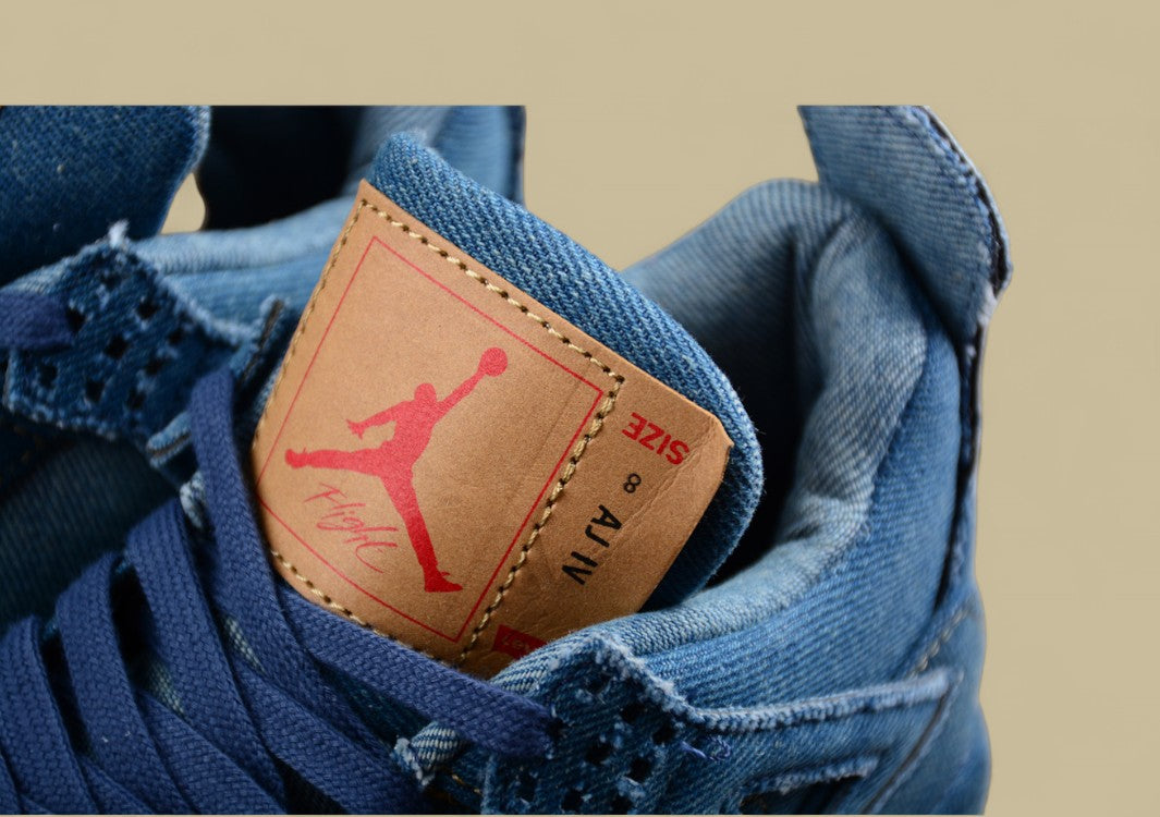 Levi's x Air Jordan 4 Denim "Joint Denim Blue"