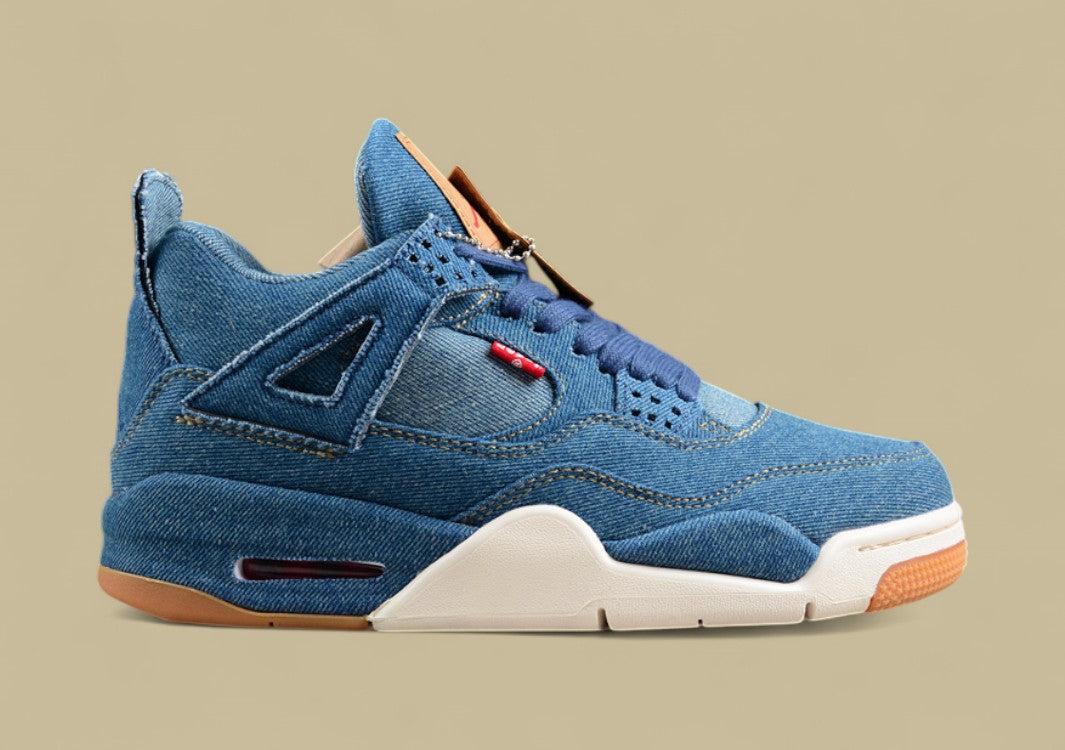 Levi's x Air Jordan 4 Denim "Joint Denim Blue"