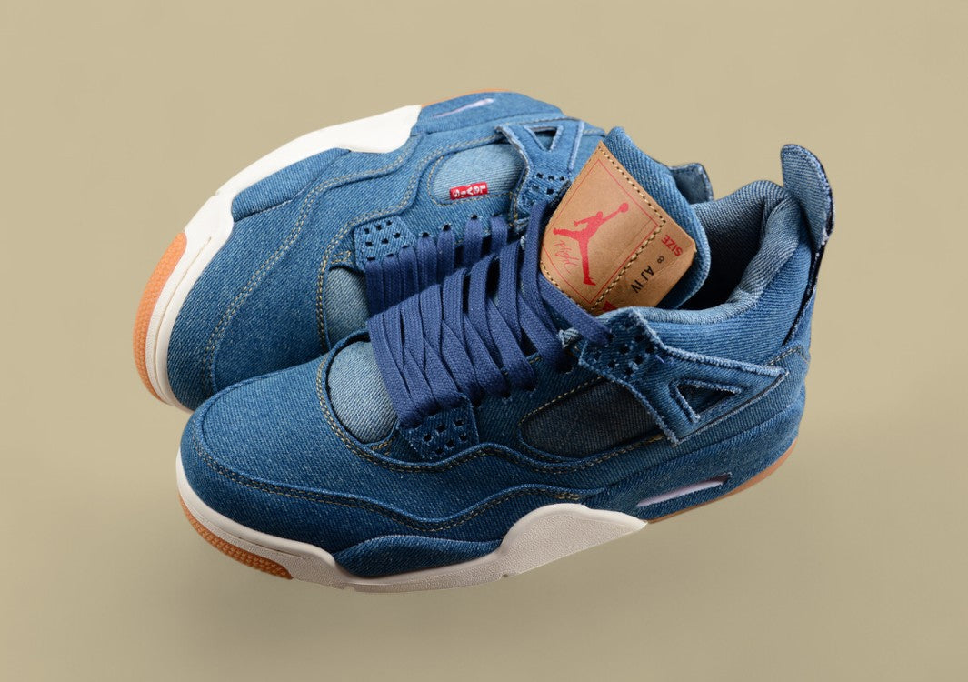Levi's x Air Jordan 4 Denim "Joint Denim Blue"