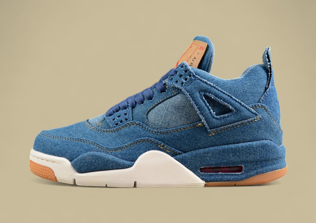 Levi's x Air Jordan 4 Denim "Joint Denim Blue"