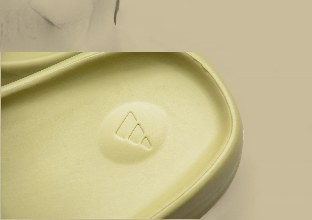 Minimalist Green Coconut Slippers for Daily Wear