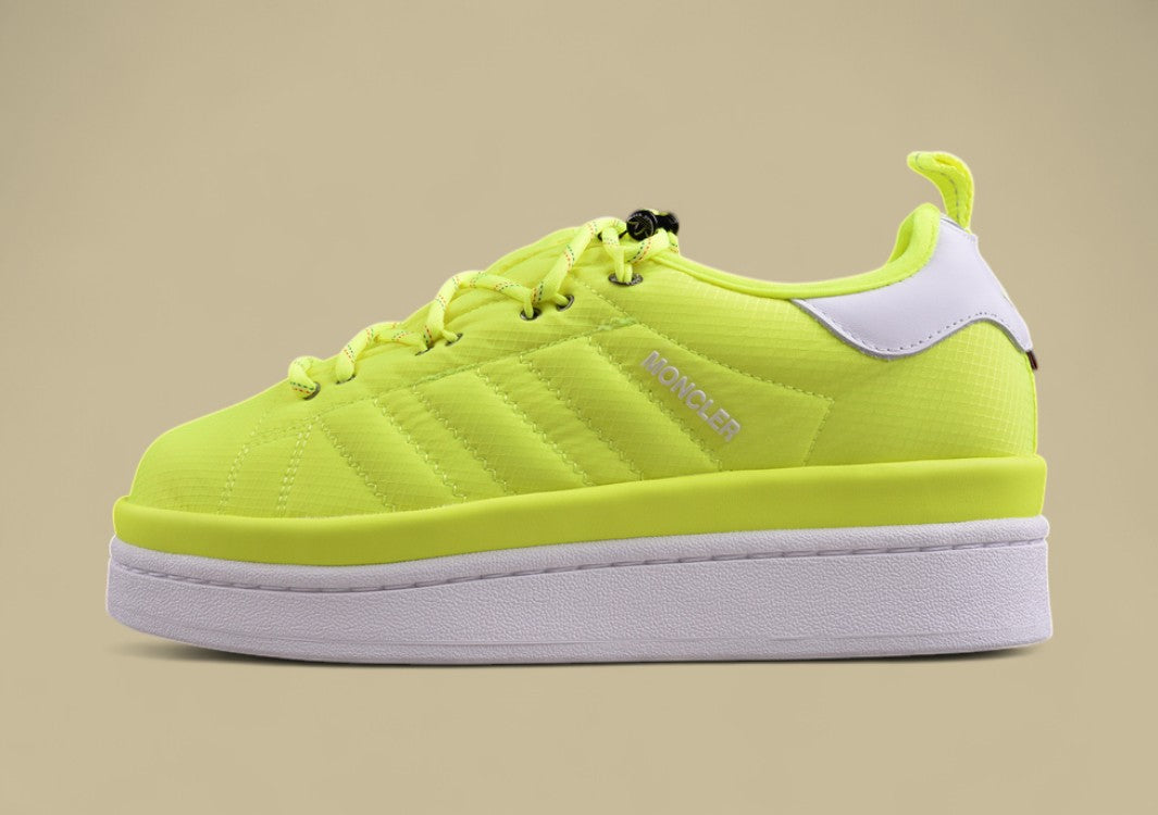 Moncler Bubble Sneaker - Neon Yellow with White