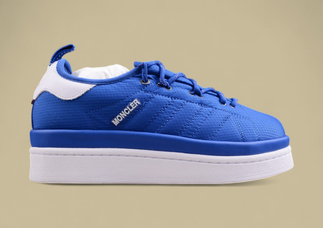 Moncler Platform Low-Top Sneaker - Royal Blue
