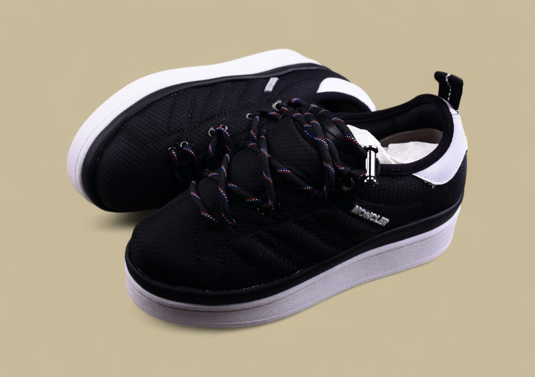 Moncler Platform Low-Top Sneaker - Black