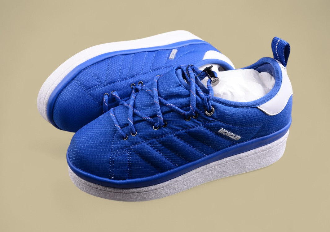 Moncler Platform Low-Top Sneaker - Royal Blue