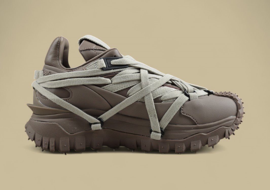 Moncler Trailgrip Après Sneaker - Taupe Brown