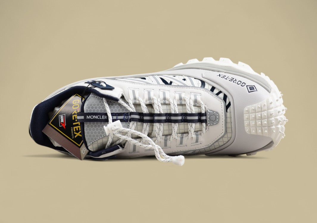 Moncler Trailgrip GTX High Performance Sneakers - White/Navy