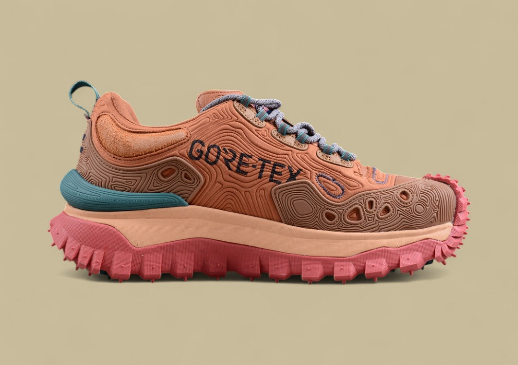 Moncler Trailgrip GTX Low – Clay Orange Topo Design