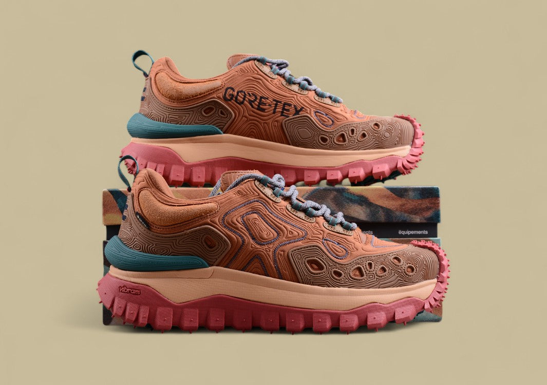 Moncler Trailgrip GTX Low – Clay Orange Topo Design