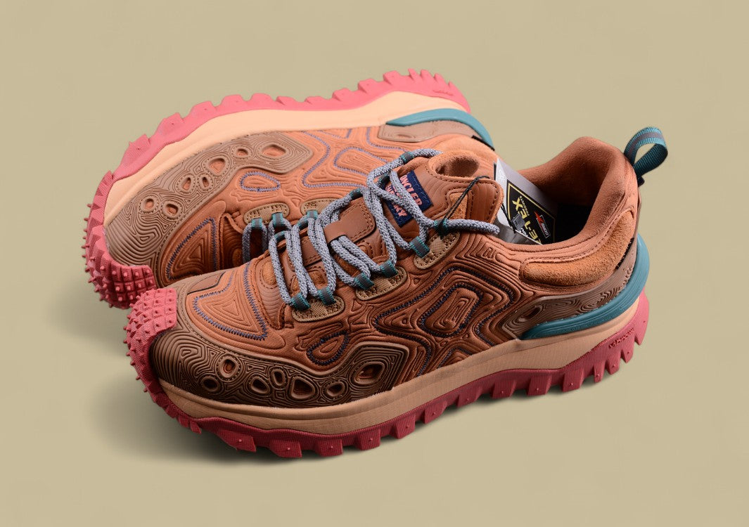 Moncler Trailgrip GTX Low – Clay Orange Topo Design