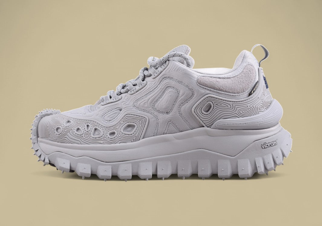 Moncler Trailgrip GTX Low – Glacier White Topo Edition