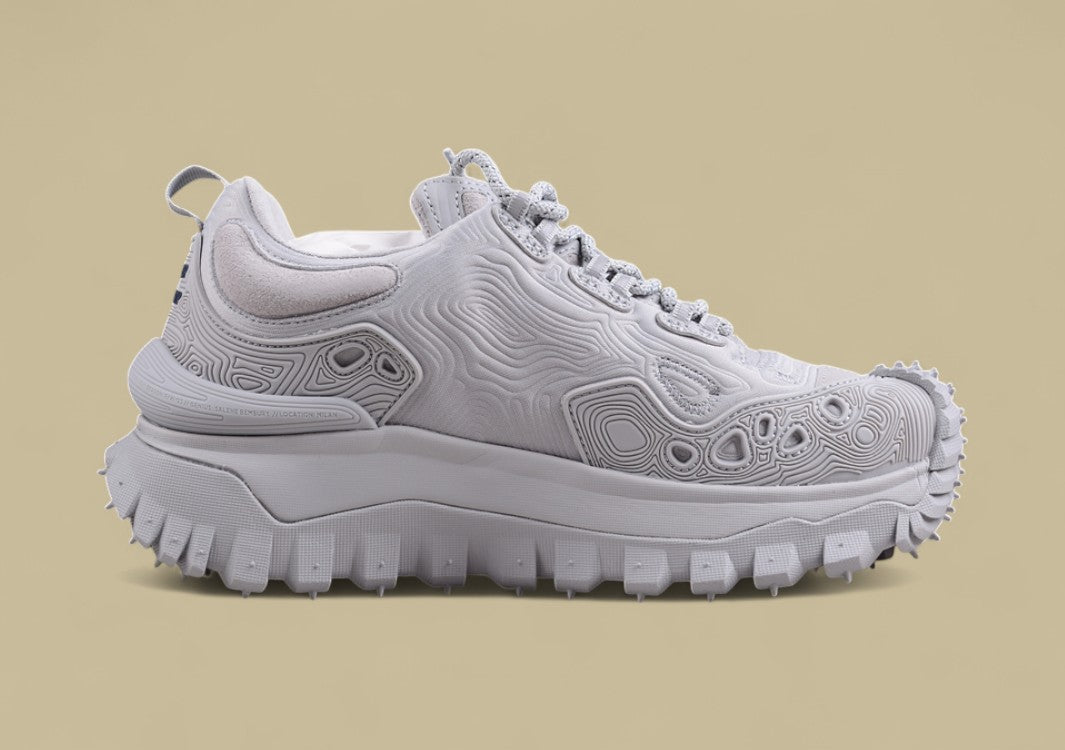 Moncler Trailgrip GTX Low – Glacier White Topo Edition