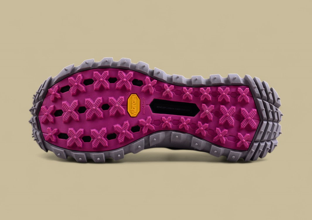 Moncler Trailgrip GTX Low – Midnight Navy & Electric Blue with Pink Accents