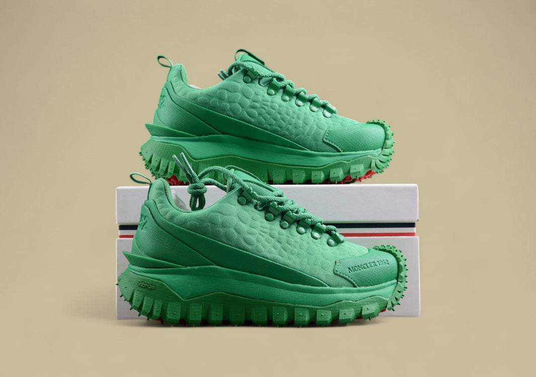 Moncler Trailgrip GTX Low – Monochrome Alpine Green Edition