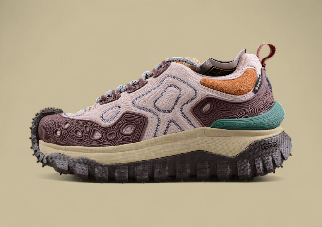 Moncler Trailgrip GTX Low – Multicolor Topographic Edition