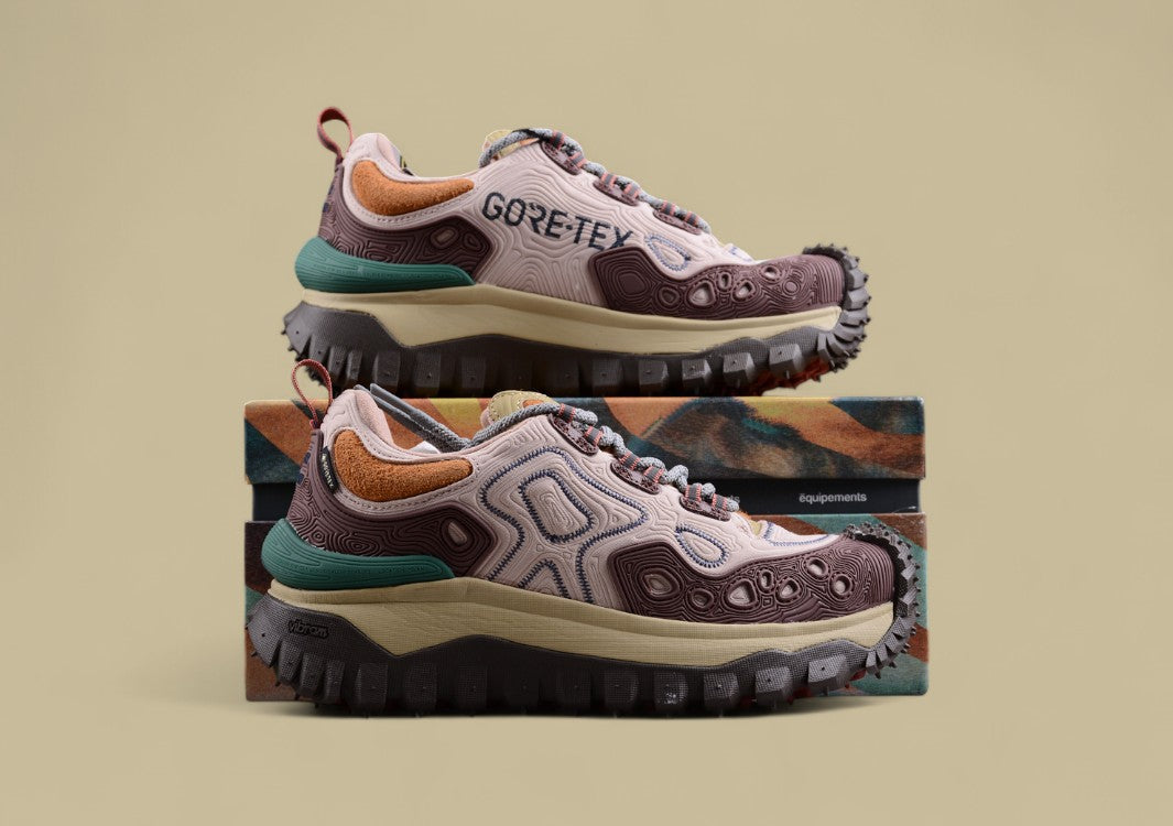 Moncler Trailgrip GTX Low – Multicolor Topographic Edition