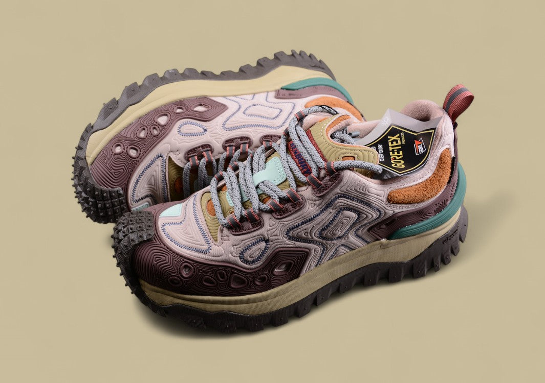 Moncler Trailgrip GTX Low – Multicolor Topographic Edition