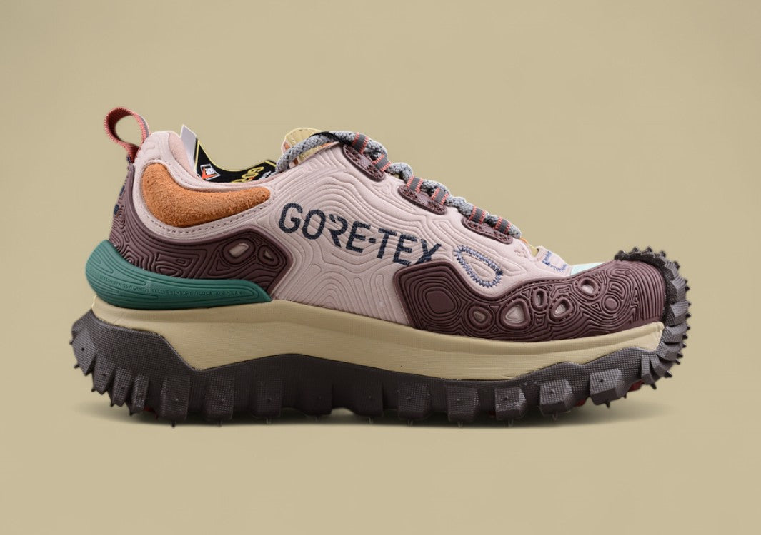 Moncler Trailgrip GTX Low – Multicolor Topographic Edition