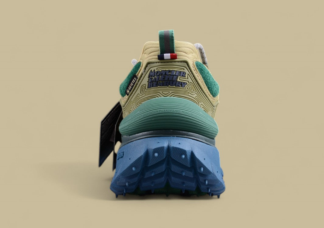 Moncler Trailgrip GTX Low – Olive & Ocean Blue