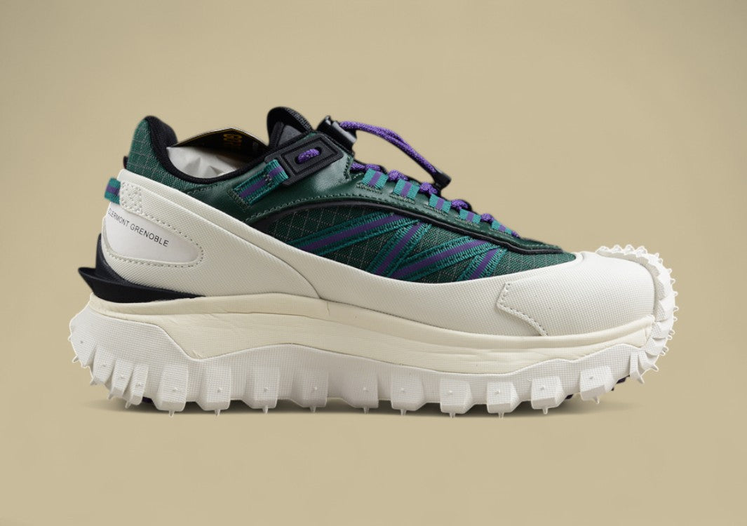 Moncler Trailgrip GTX Low – Pine Green & Off-White