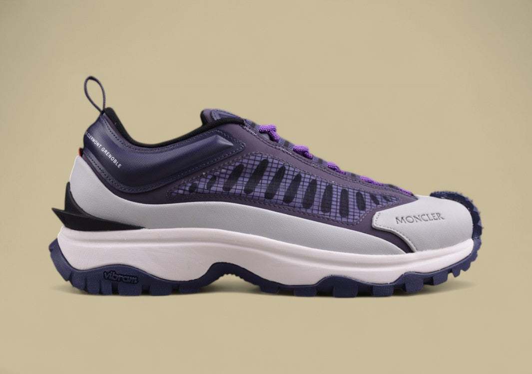 Moncler Trailgrip GTX Sneaker - Purple/Navy & Grey