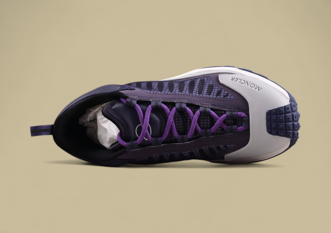 Moncler Trailgrip GTX Sneaker - Purple/Navy & Grey