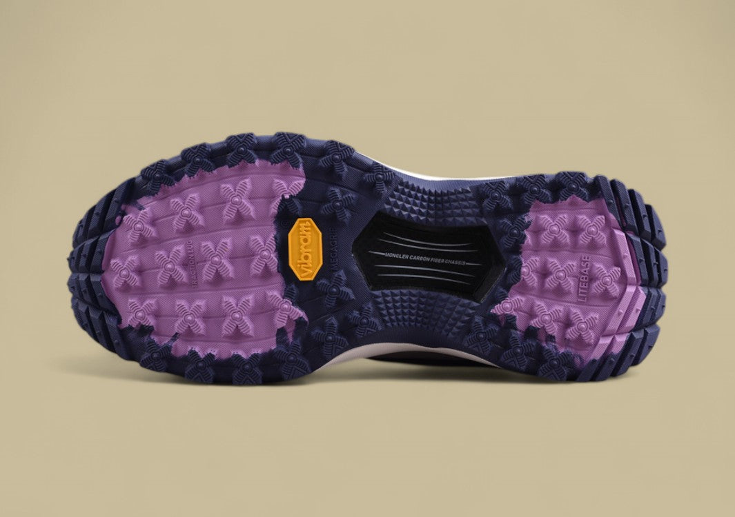 Moncler Trailgrip GTX Sneaker - Purple/Navy & Grey