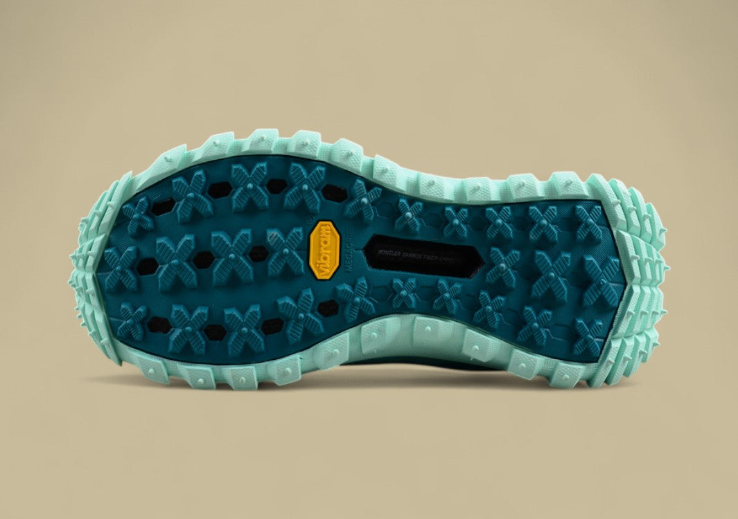 Moncler Trailgrip GTX Sneakers - Aqua Blue/Grey with Black