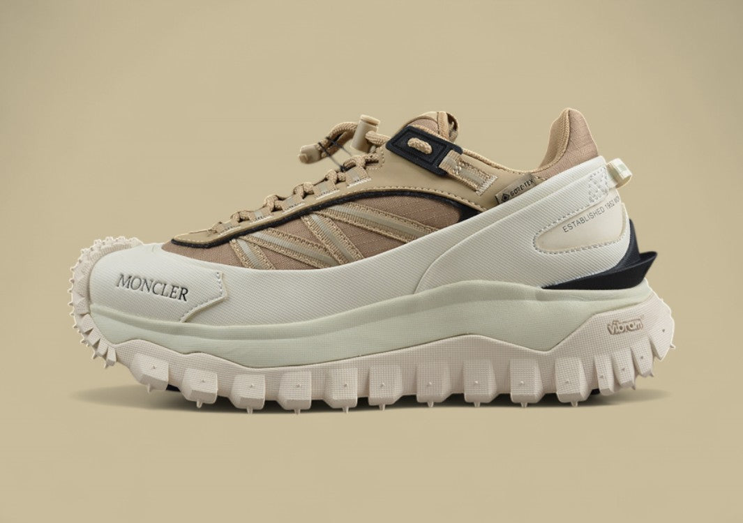 Moncler Trailgrip GTX Sneakers - Beige/Gore-Tex/Vibram Sole