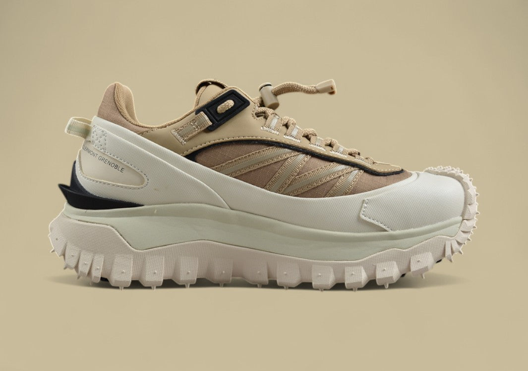 Moncler Trailgrip GTX Sneakers - Beige/Gore-Tex/Vibram Sole