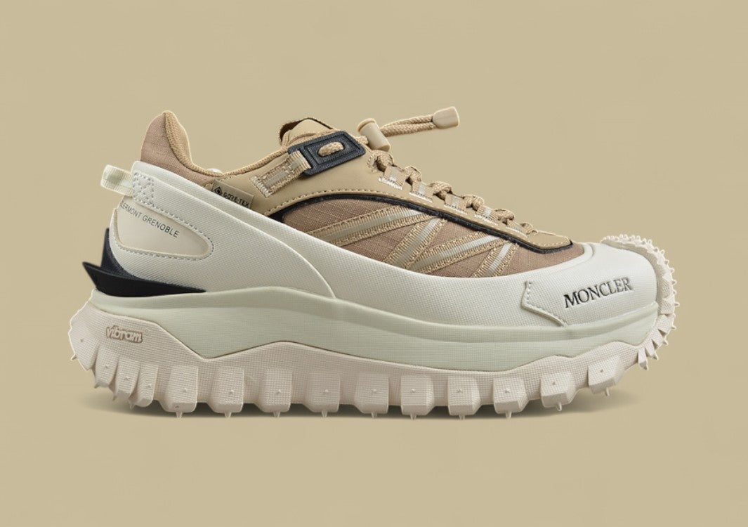 Moncler Trailgrip GTX Sneakers - Beige/Gore-Tex/Vibram Sole
