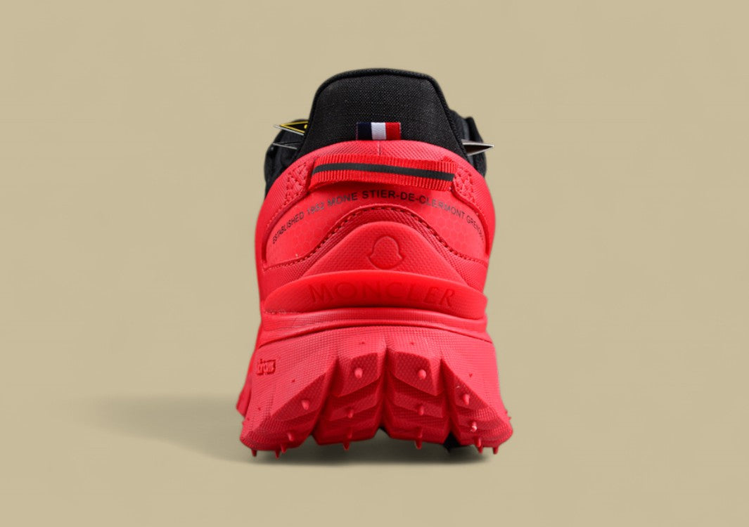 Moncler Trailgrip GTX Sneakers - Black/Crimson Red