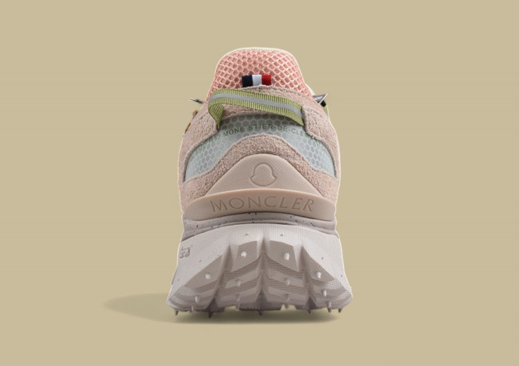 Moncler Trailgrip GTX Sneakers - Blush Pink/Olive