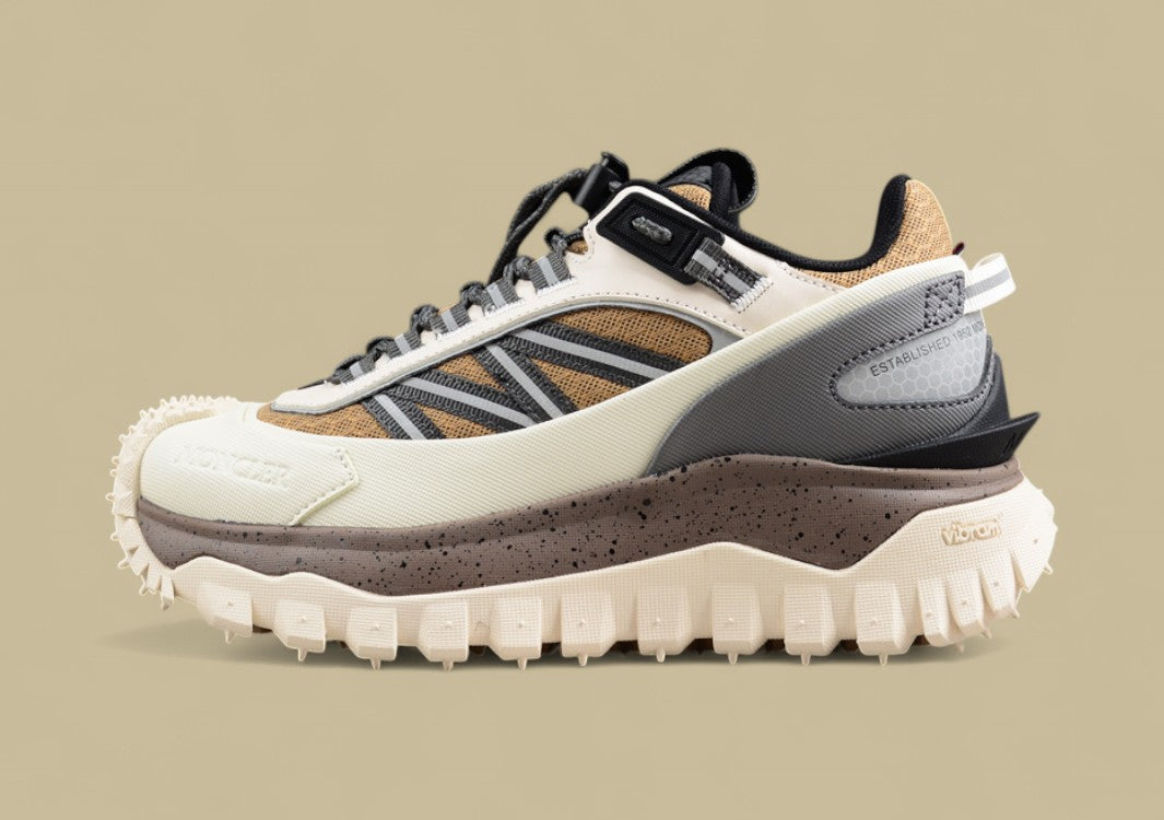 Moncler Trailgrip GTX Sneakers - Earth Tones/Cream